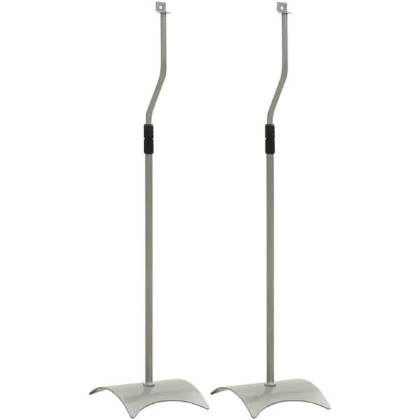 Universal Speaker Stand 2 Pcs - Silver