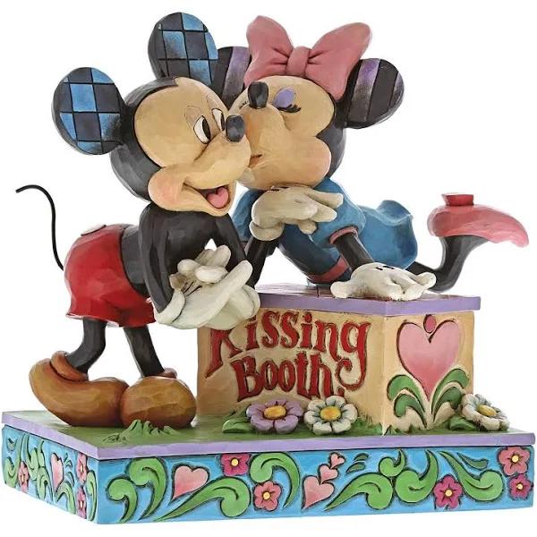 Kissing Booth (Mickey Mouse & Minnie Mouse) Disney Traditions Figurine