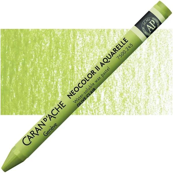 Caran d'Ache Neocolor II Pastels 245 - Light Olive