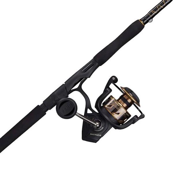 Penn Battle II, Battle III Spinning Reel and Fishing Rod Combo