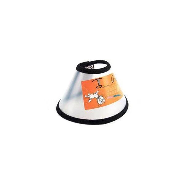 Pet Dog Cat Cone Protective Collar Wound Healing Medical Elizabethan E-collar AU - 6#(19-23CM Depth: 11cm)