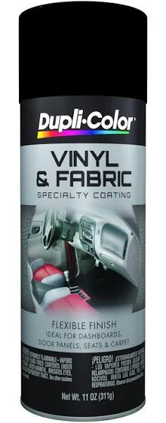 Dupli-Color Vinyl & Fabric Paint Gloss Black 311g - HVP104