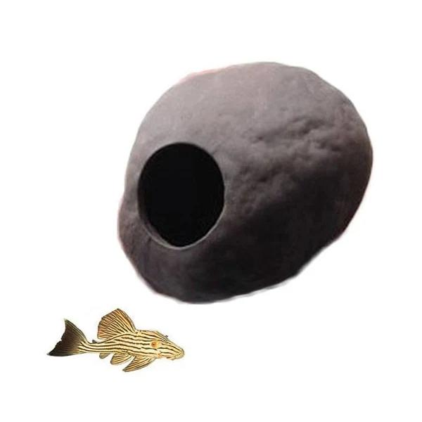 Miserwe Aquarium Ornament Cave Ceramic Fishes Shrimp Spawning Breeding Shelter-ST-210 - AfterPay & zipPay Available