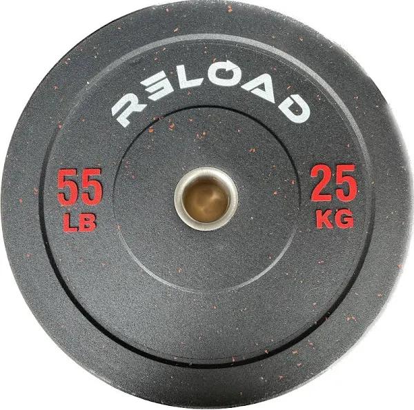 Reload | Olympic Bumper Plates | Sold in Pairs 25kg X2 by Fitness Hero