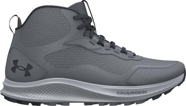 Under Armour Charged Bandit Trek 2 Mens Hiking Shoes - Pitch Gray/Mod Gray/Pitch Gray - 8