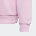 Adidas Fleece Crew Sweatshirt in Bliss Lilac Purple 9-10