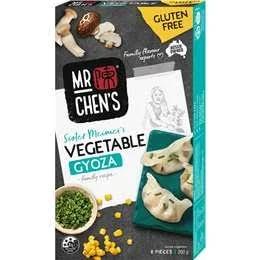 Mr Chen's Gluten Free Vegetable Gyoza Dumplings 200g