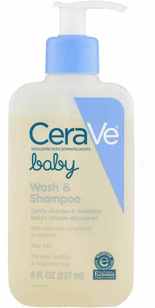 CeraVe, Baby Wash & Shampoo, 237 ml