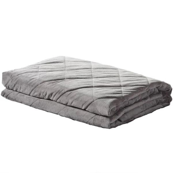 Anti Anxiety Weighted Blanket, Grey, 9kg, Double