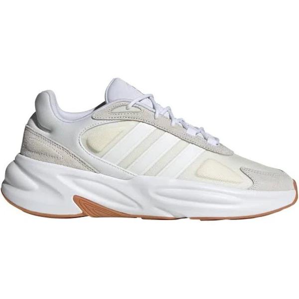 Adidas Ozelle Cloudfoam Shoes in Core White 12