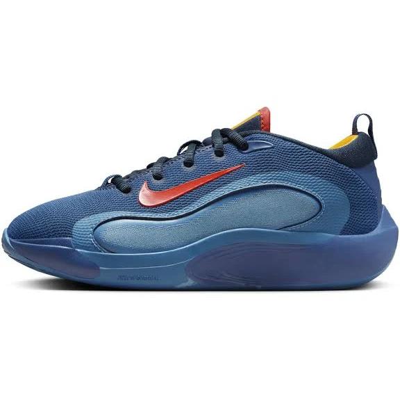 Nike IsoFly GS Kids Basketball Shoes Navy US 5