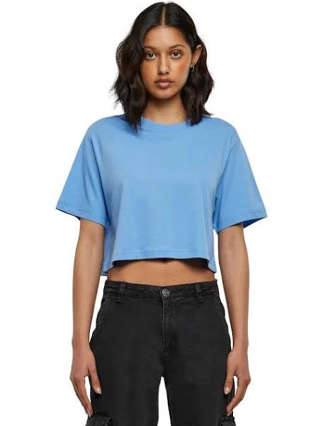 Urban Classics Short Oversized Tee in Horizon Blue M