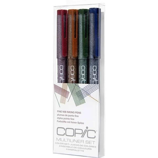 Copic - Multiliner 4pc Color Set