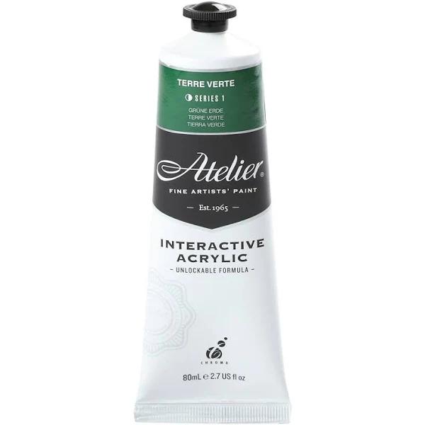 Atelier Interactive Acrylic Paint 80ml S1 - Terre Verte