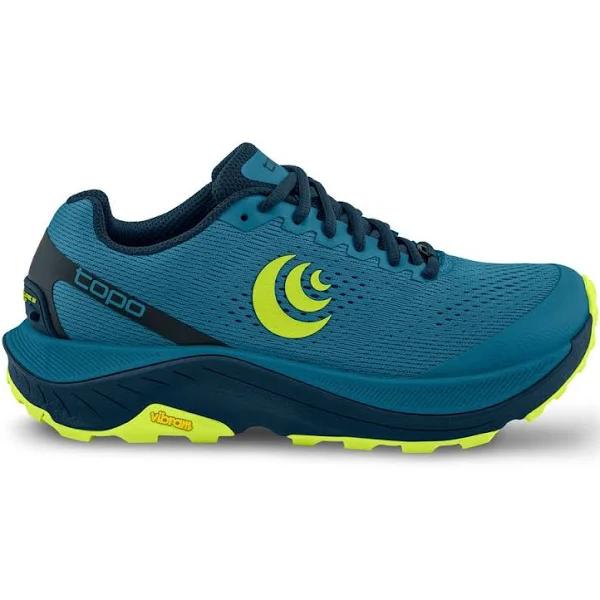 Topo Athletic Men's Ultraventure 3 Trail Running Shoes - Blue/Lime - 8.5 - AfterPay & zipPay Available