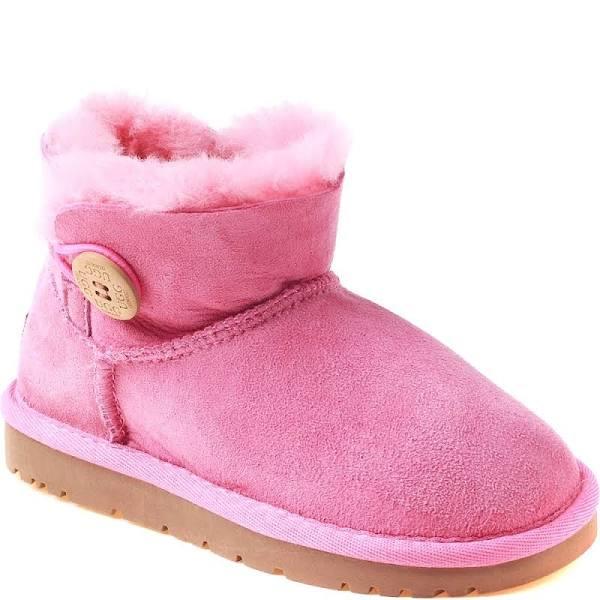 UGG Kids Mini Button Boots (Water Resistant)