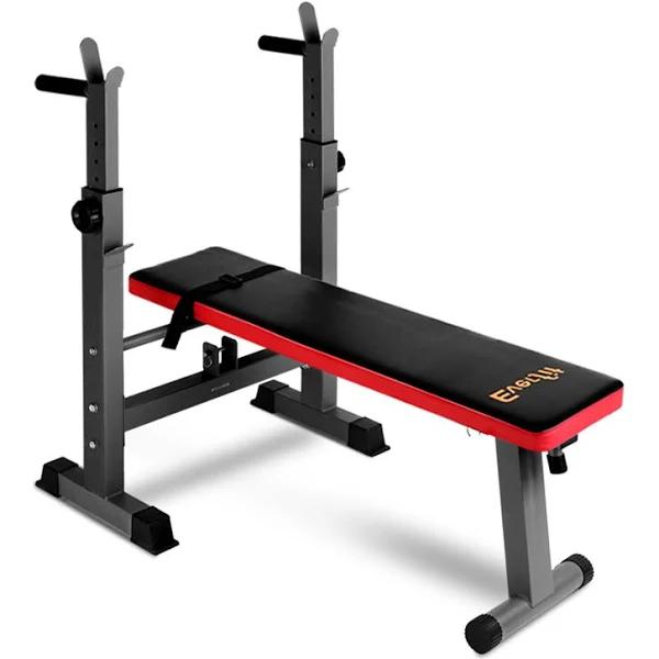 Everfit Multi Station Weight Bench Press Weights Equipment Fitness Home Gym Red