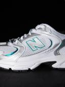 New Balance 530 White Silver Green