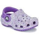 David Jones Crocs Classic Glitter Clog T in Purple, Size 4 US Jnr