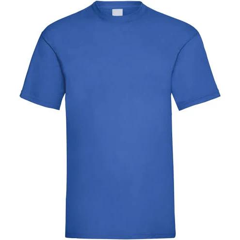 Mens Value Short Sleeve Casual T-Shirt Cobalt Mens T-Shirt