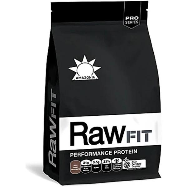 Amazonia RawFIT Performance Protein Rich Dark Chocolate 450g