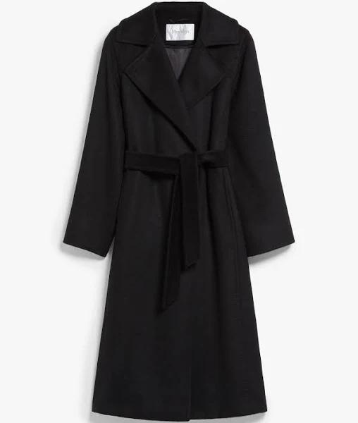 Max Mara | Woman - MANUELA Icon Coat - Black - Size 36