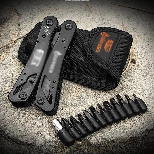 All in One Steel Multitool Camping Tool Folding Pliers / Multi Tool Pocket Knife