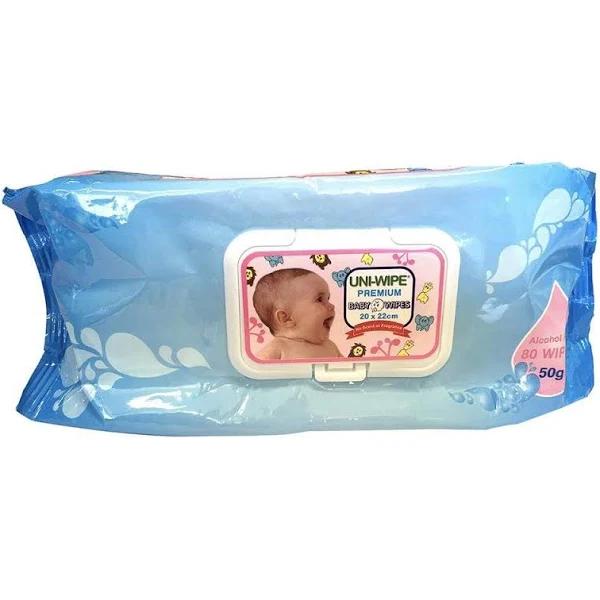 Uni-Wipe Baby Wipes Unscented