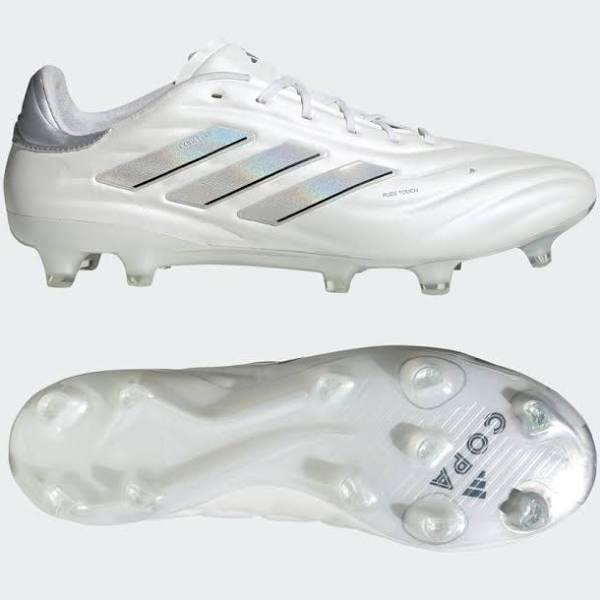 Adidas Copa Pure 2 Elite Football Boots White/Silver US Mens 11.5 / Womens 12.5