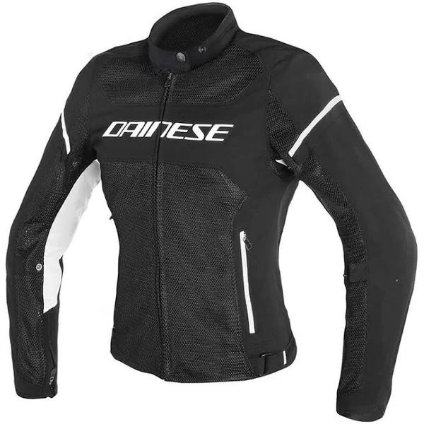 Dainese Air Frame D1 Lady Textile Jacket Black White 40