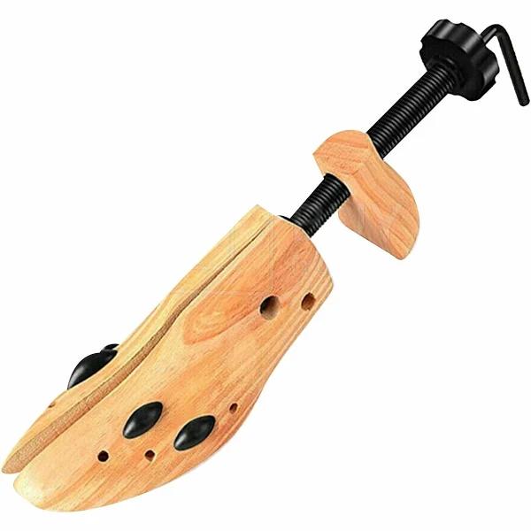 Adjustable Unisex Wooden Shoe Shaper Stretcher - 2 Way