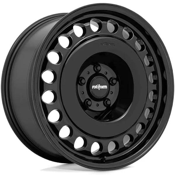 Rotiform R191 STL Wheel 20x9 5x130 25 Offset - Gloss Black