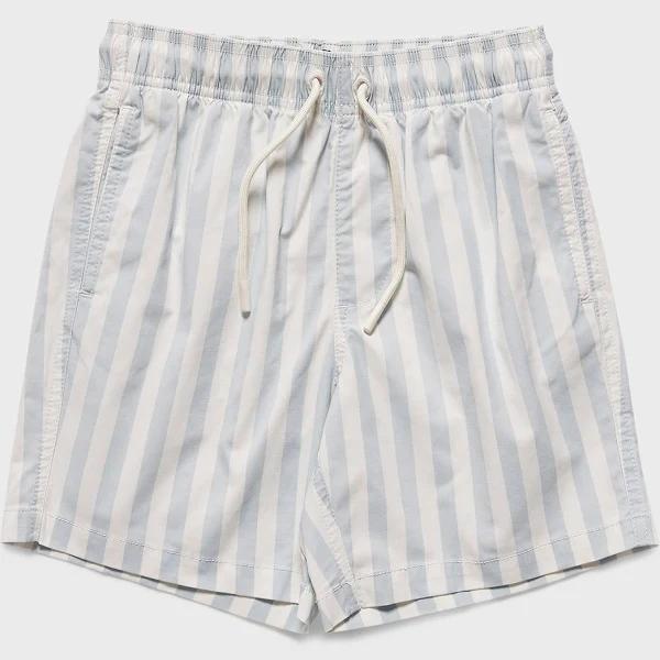 Academy Brand - Boy's Blue Shorts - Kids Teamster Stripe Boardy - Size One Size, 2 at The Iconic