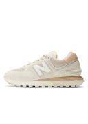 New Balance Unisex 574 White - Size 8.5