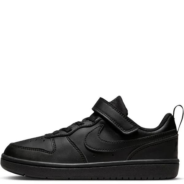 Nike Court Borough Low Recraft Younger Kids' Shoes - Black