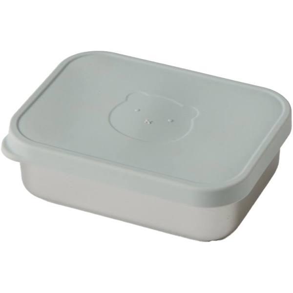 Nordic Kids Rune 16.5cm Bento Box Food Lunch Container w/ Silicone Lid Steele