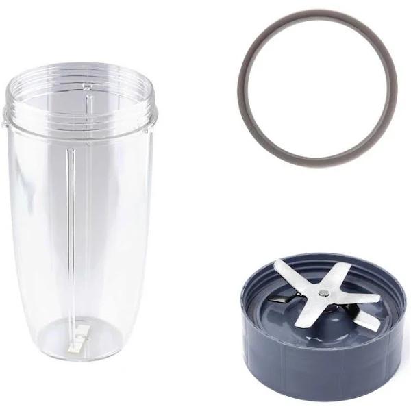 For Nutribullet Extractor Blade + Tall Cup + Grey Seal - 900 And 600 Models