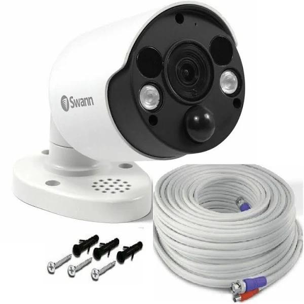 Swann Pro-5mpmsfb 5mp Spotlight Thermal Sensing Camera + Cable