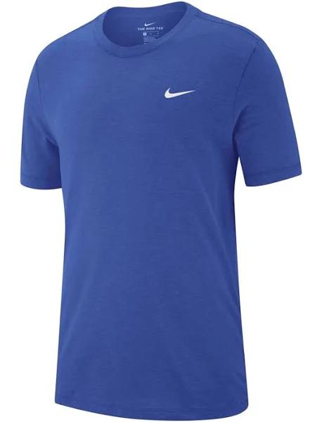 Nike Dri-FIT Crew Solid T-Shirt Blue - L