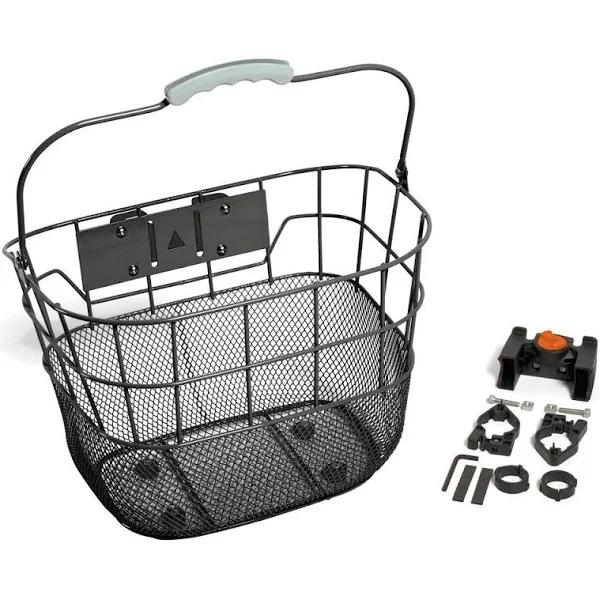 Bikecorp Wire Quick Release Front Basket Black