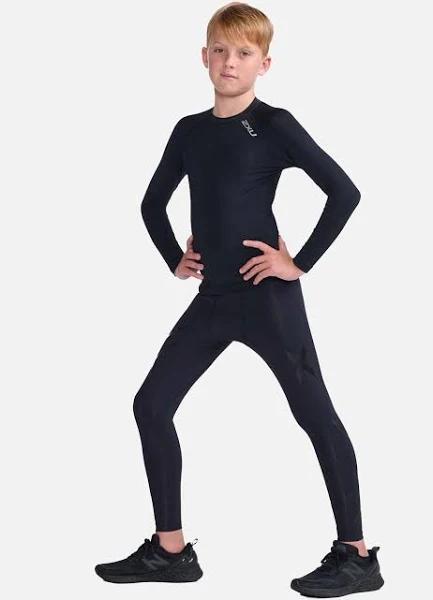 2XU Boys Compression Tights -M-Black/Nero