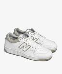 New Balance Unisex 480 White/Grey Matter - Size 9