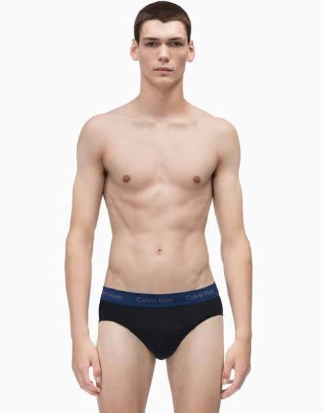 Calvin Klein Cotton Stretch Brief Multi 3 Pack Black L