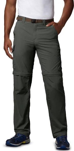 Columbia Mens Silver Ridge Convertible Pants - Gravel