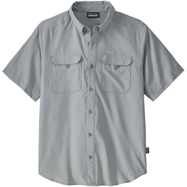 Patagonia Self Guided Hike Mens Shirt - Salt Grey - XS