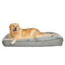 All Day Cosy Cottage Rect Dog Basket Grey XL-122x91x15cm