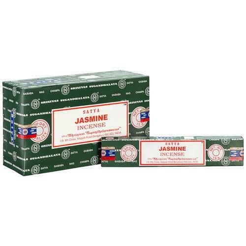 Satya Jasmine Incense Sticks 12 x 15g