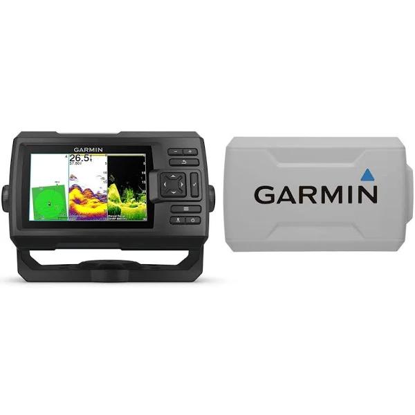 Garmin 010-02551-00 Striker Vivid 5cv Fishfinder with Gt20 Transducer and Protective Cover, 5-Inch Color Display, 800x480 Pixels Resolution, Vivid