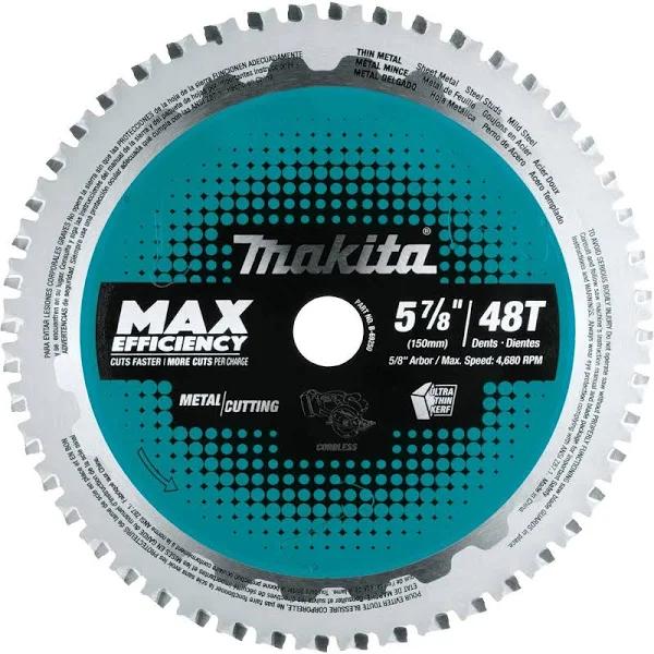 Makita 150mm (6") x 48T TCT Efficut Metal Saw Blade - B-69375