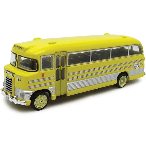 Aussie Road RAGERS 1959 Bedford SB Bus - School Bus Yellow